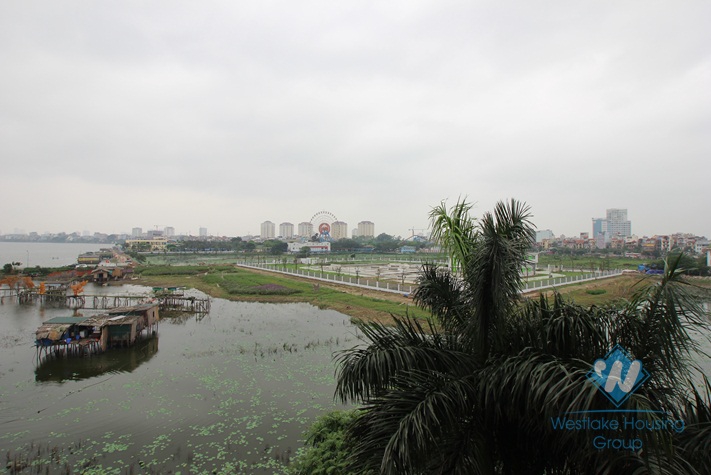 Furnished house available for rent on Au Co street, Tay Ho, Hanoi